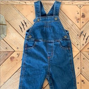Carhartt girls overalls, size 24 Months